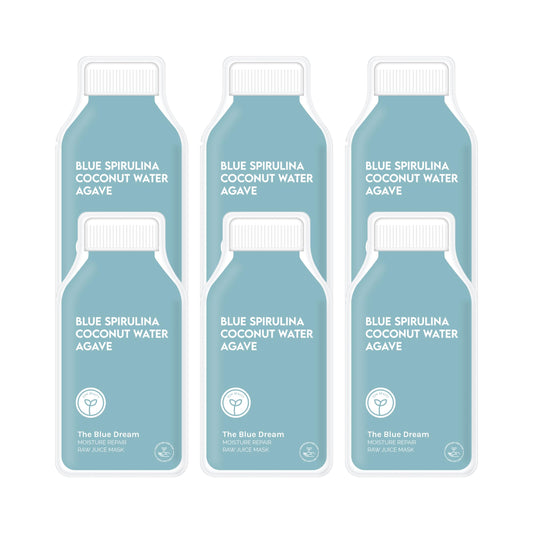 ESW Beauty The Blue Dream mask pack back with usage and ingredients details