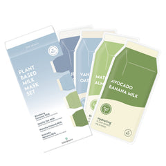 ESW Beauty Milk Face Mask packaging showcases vegan, hydrating formula for all skin types.