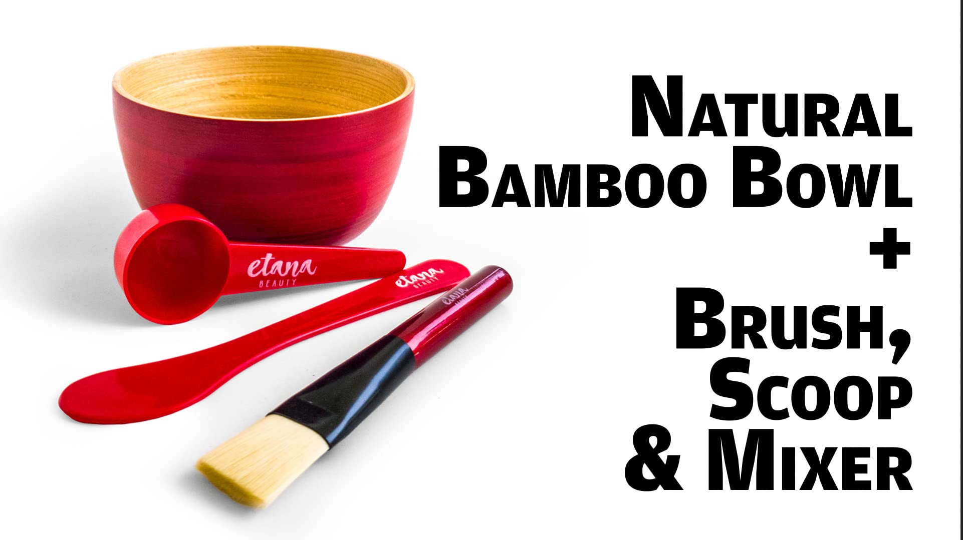 Wooden stir stick for smooth, clump-free clay blends