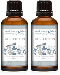 Eternal Essence Oils Barnhouse Blue Fresh Cotton 30ml bottle for candles and diffusers