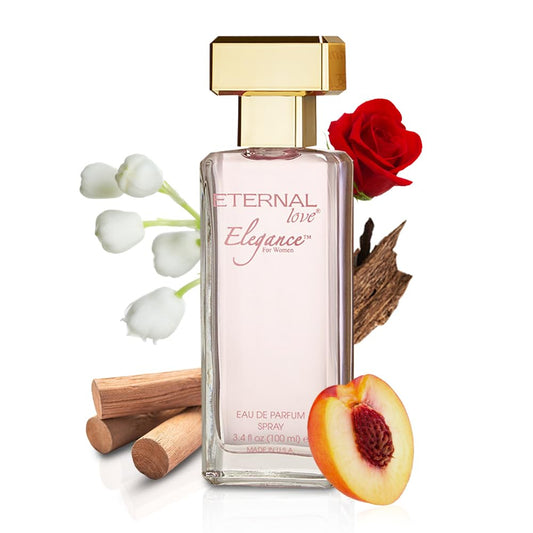 Eternal Love bottle front view, timeless daily elegance for everyday wear.