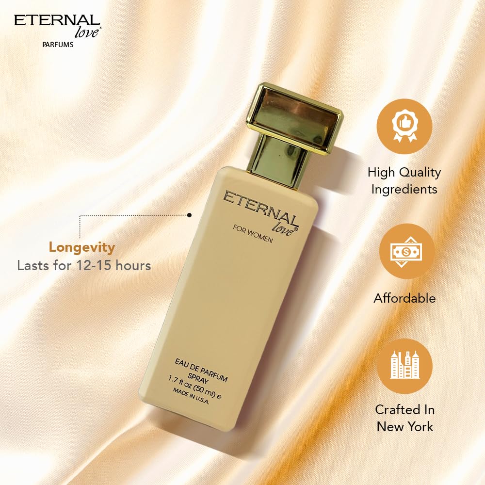 Eternal Love fragrance notes 3-layer profile reveal the blend and depth.