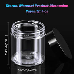 Eternal Moment 4oz jar open lid shown for filling and mixing
