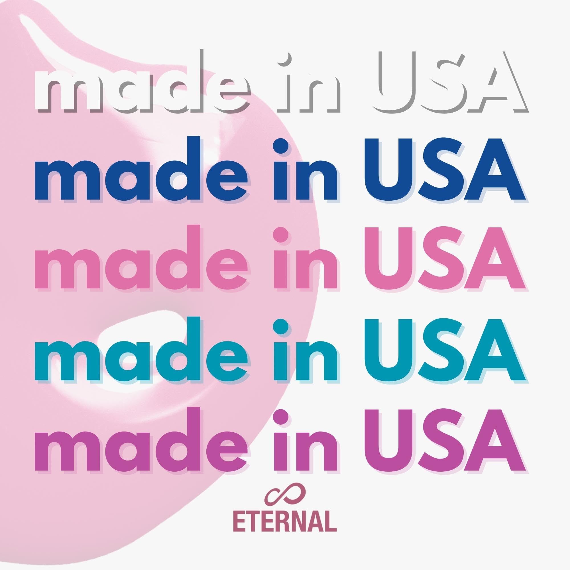 Eternal Nail Polish Pink Flame 262 swatch with vibrant pink hue and glossy finish.