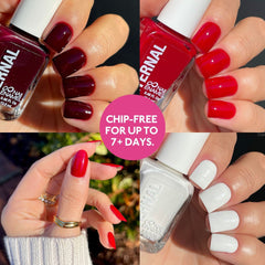 Eternal Call Me Boss Lady bottle close-up showing quick-dry formula for fast manicures.