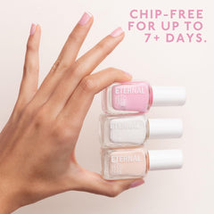 Eternal OH LA LA clear nail polish bottle for chip-proof shine