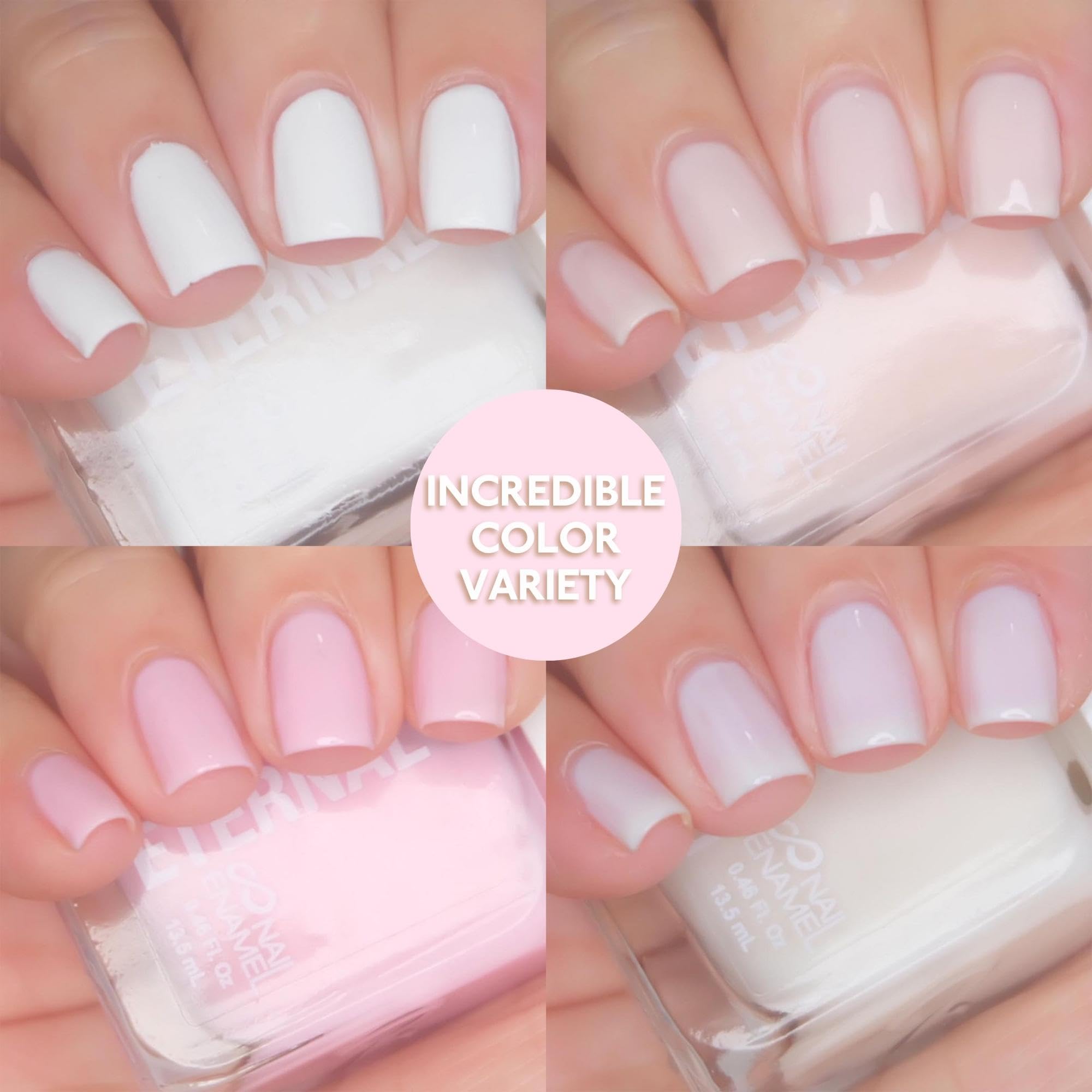 Eternal OH LA LA yellow pastel nail polish bottle ideal for sunny accents