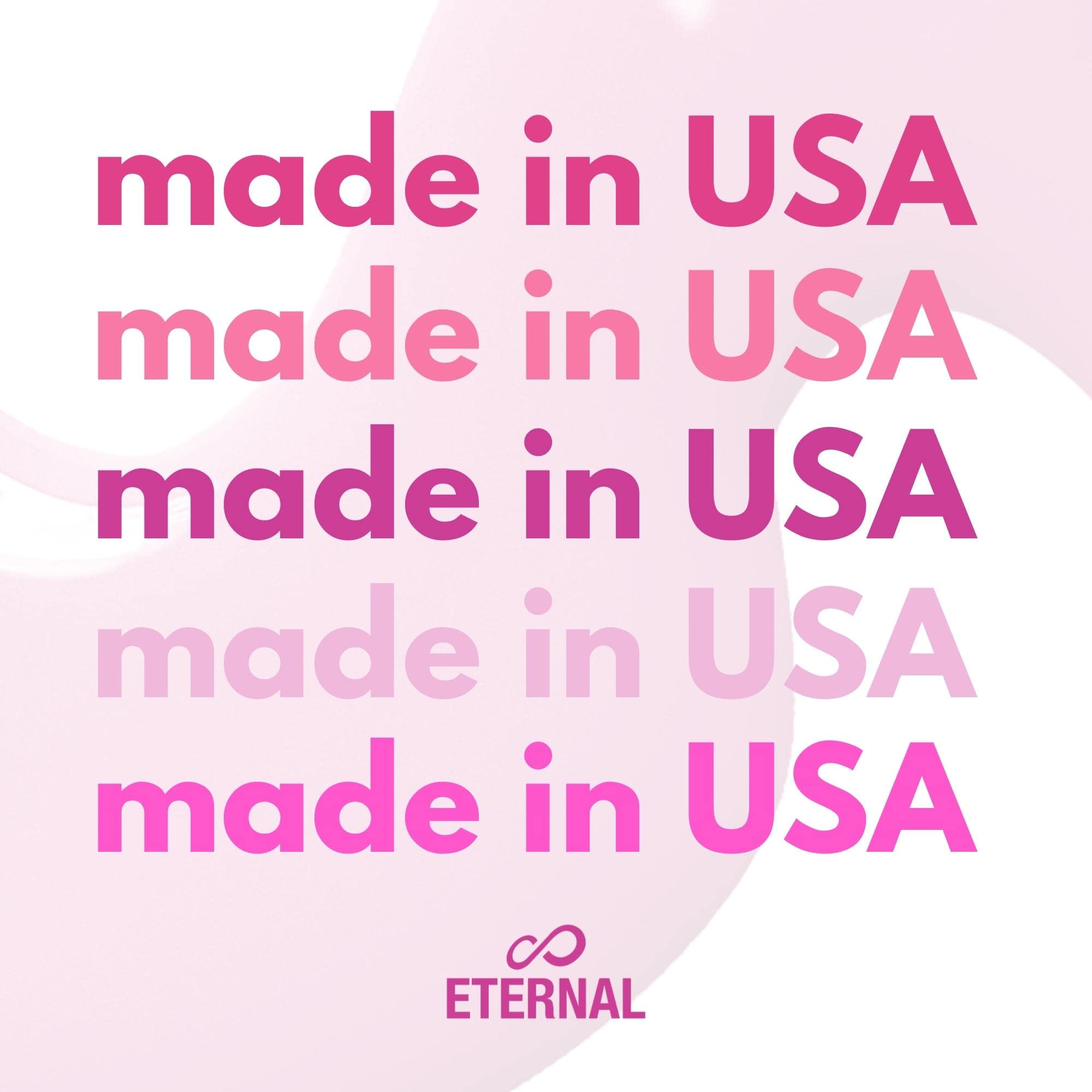Eternal Pink Clear Pink polish for French tips and shine.