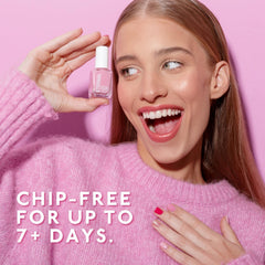Eternal PINKY PROMISE nude pink glow for natural, everyday nails.