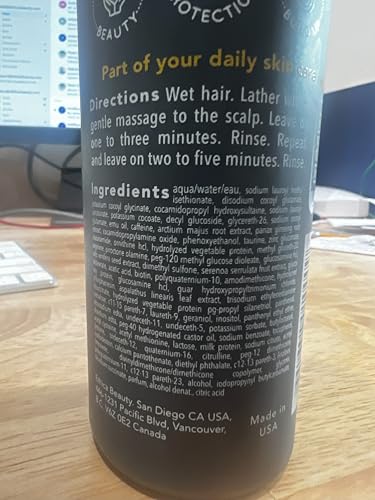 Ethica Beauty Ageless bottle back—clean beauty attributes and ingredients.