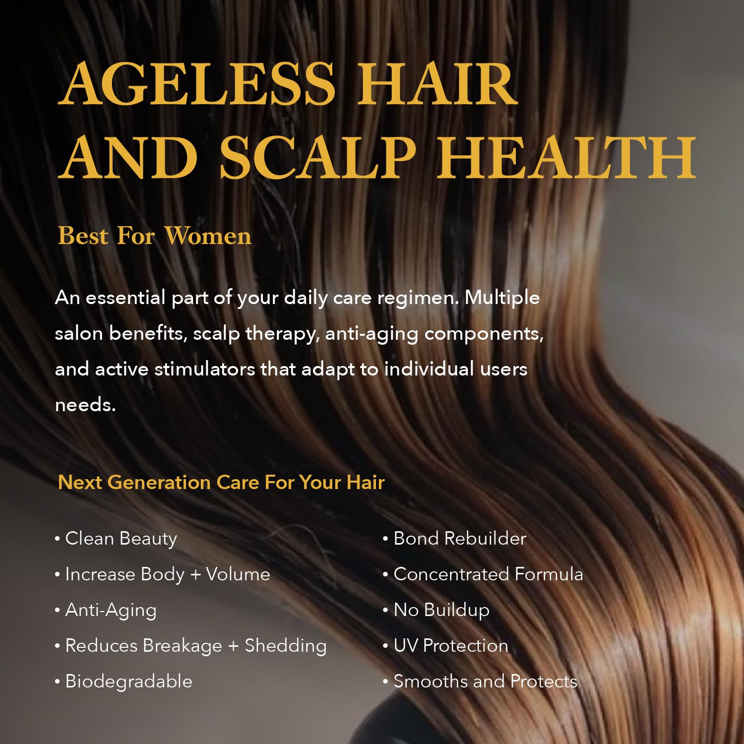 Ethica Beauty Ageless dispense spray—easy scalp application for consistency.