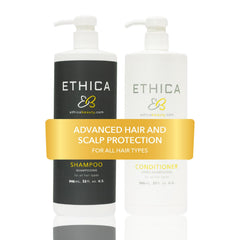 Ethica Beauty Shampoo clarifying bottle for deep cleanse and scalp refreshment