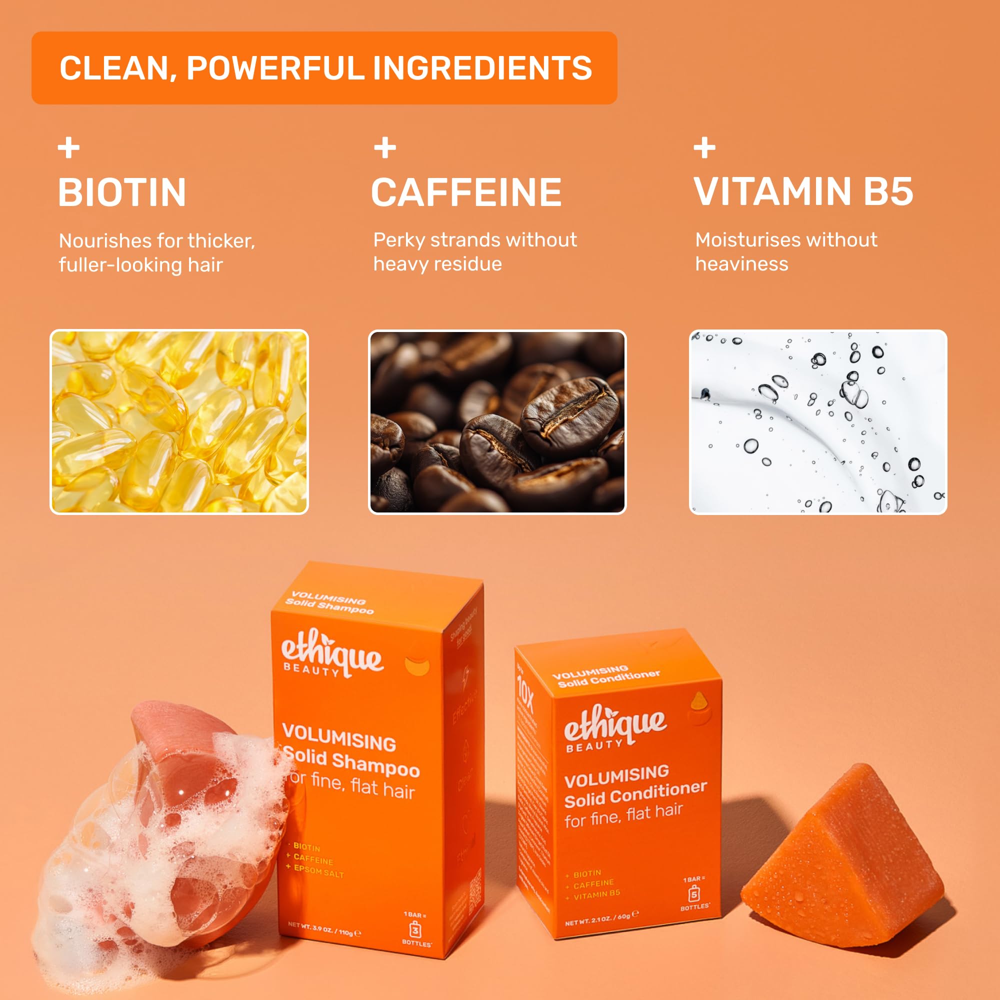 Ethique Travel-Friendly Shampoo Bar Pack displayed in compact case