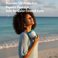Etniker Caribe curly hair mask hydrates and nourishes for shiny, manageable curls.