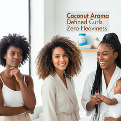 Etniker Caribe promotes healthy scalp for stronger curls and growth.