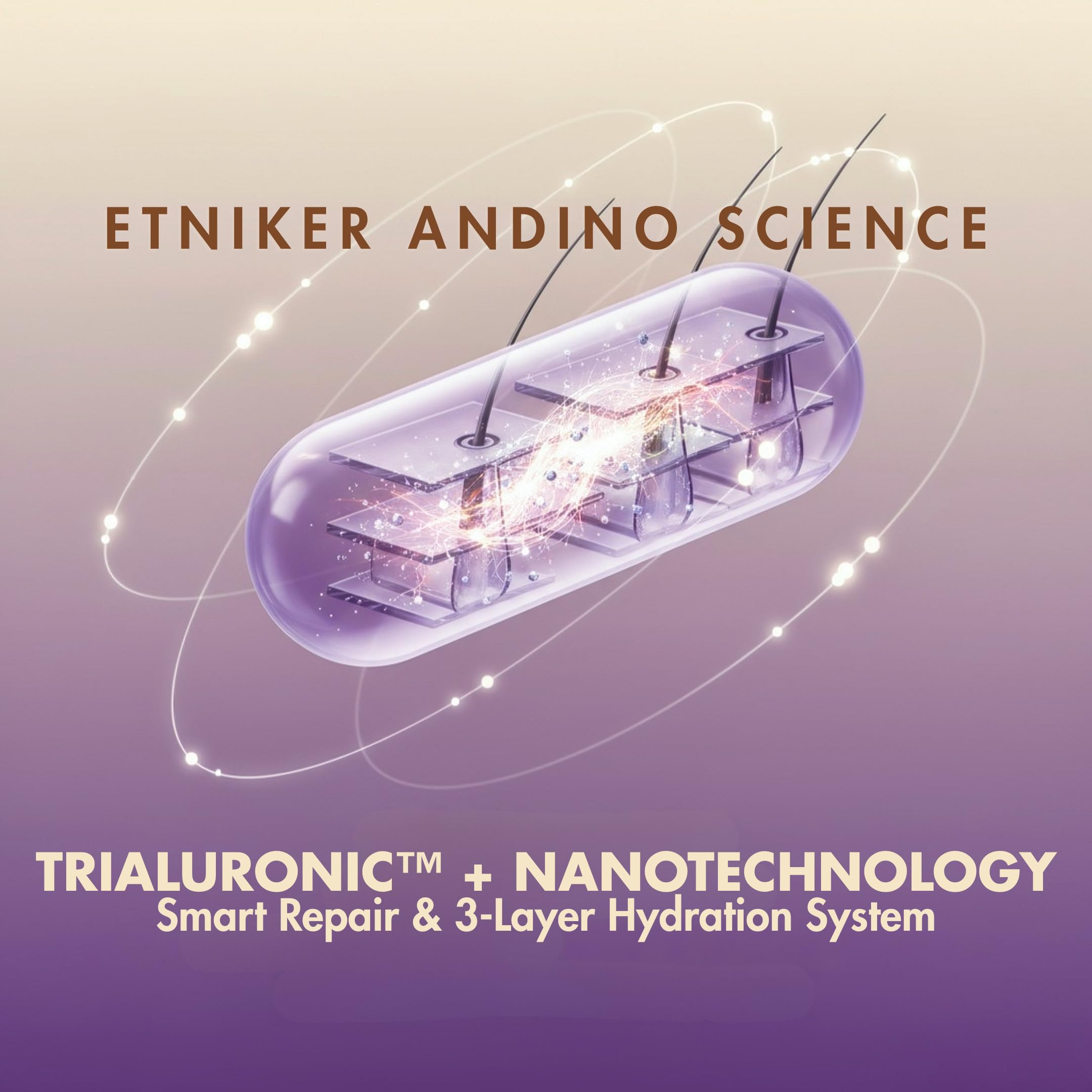 ETNIKER ANDINO leave-in conditioner for curls improves definition and manageability.