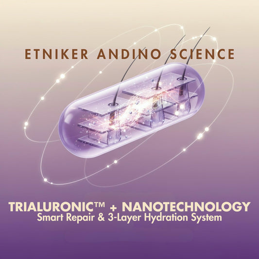 ETNIKER ANDINO leave-in conditioner for curls improves definition and manageability.