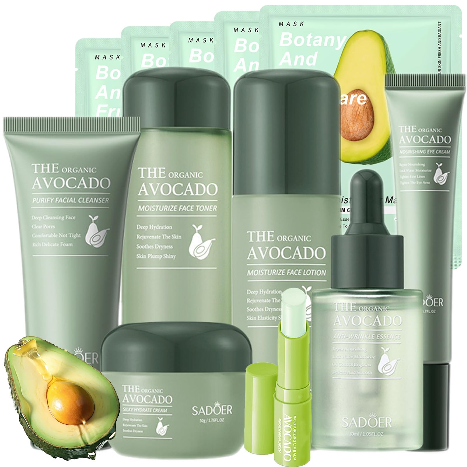 Etuanxi Avocado Facial Cleanser for gentle cleansing and refreshed skin.