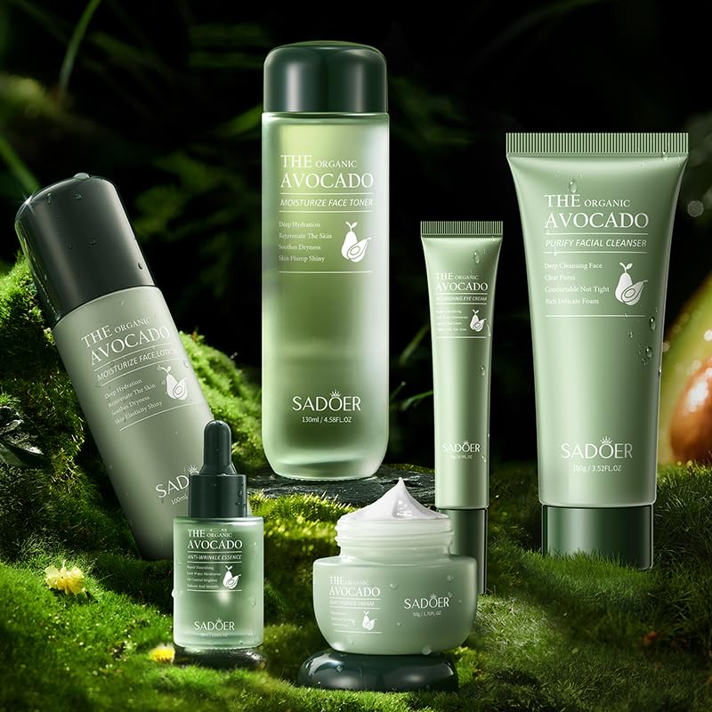 Etuanxi Avocado Facial Mask nourishes skin with weekly treatment.
