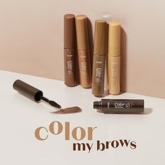 ETUDE Color My Brows demonstrates 3D natural color for fuller-looking brows