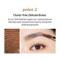 ETUDE Color My Brows long-lasting hold keeps brows neat all day
