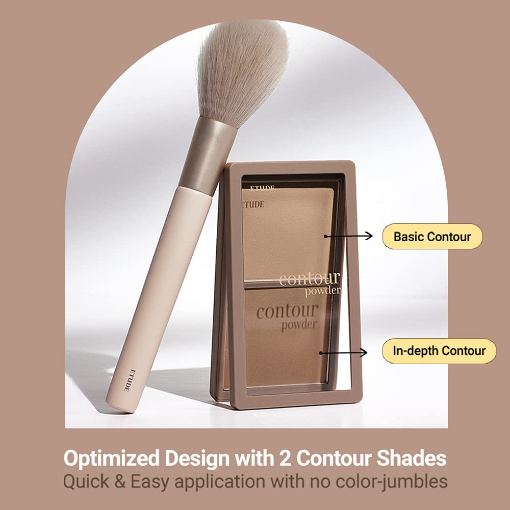ETUDE Contour Powder Creator two-step application keeps contour simple and fast.