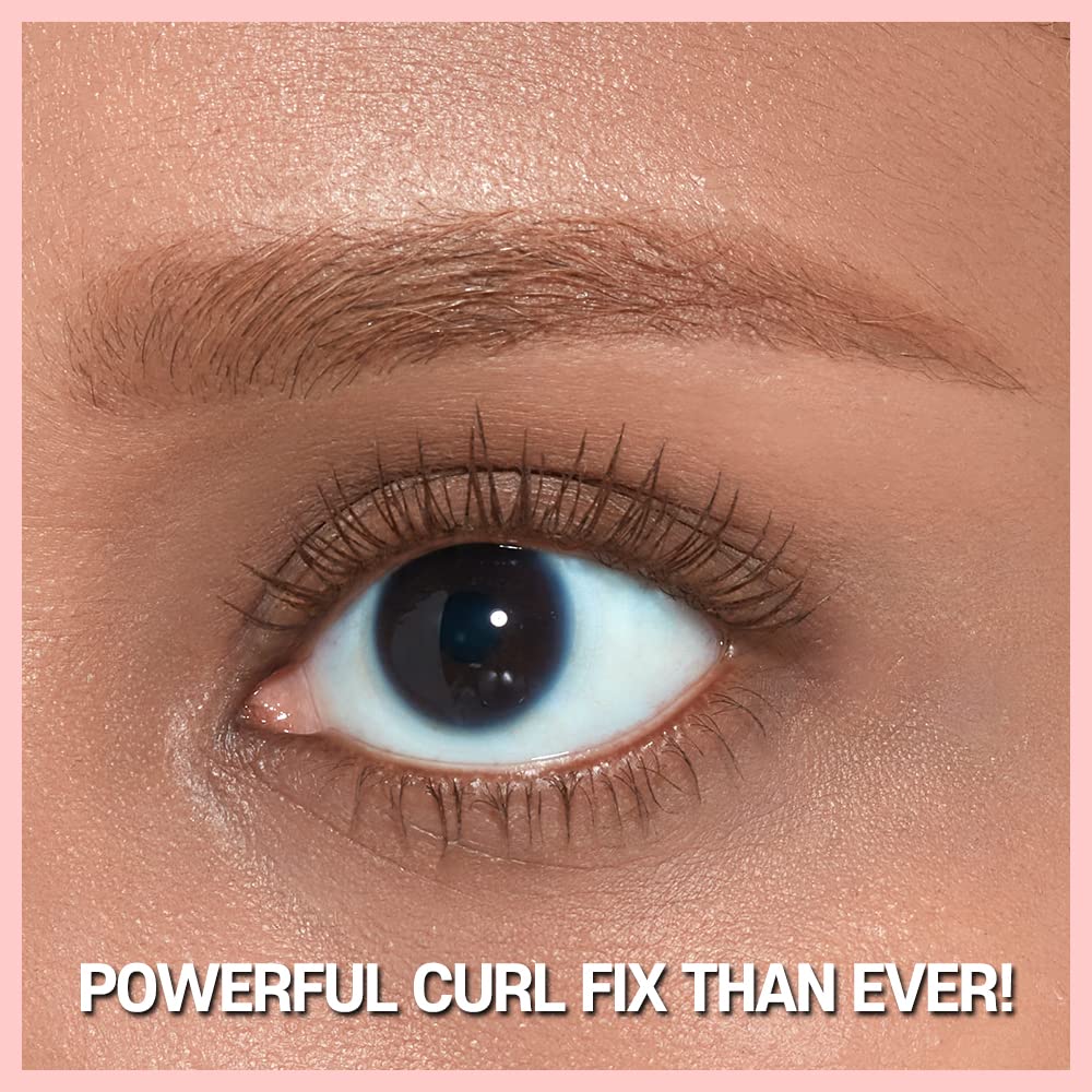 ETUDE Curl Fix Mascara #2 Brown wand application demonstrates smooth, clump-free coat