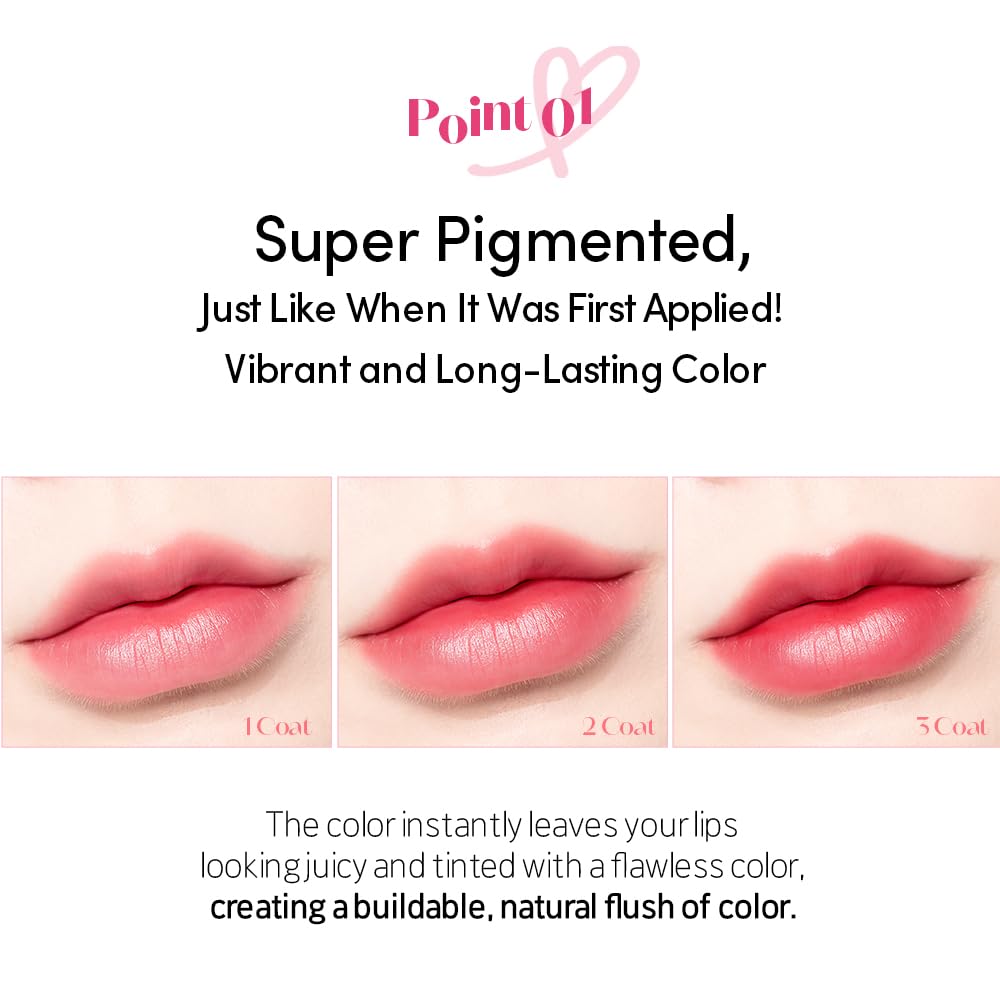 ETUDE Dear Darling Marker Tint long-lasting color without transfer for daily wear.
