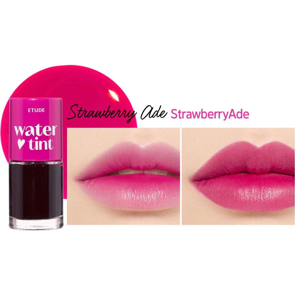 ETUDE Dear Darling Water Tint weightless-nonsticky, comfortable wear on lips.
