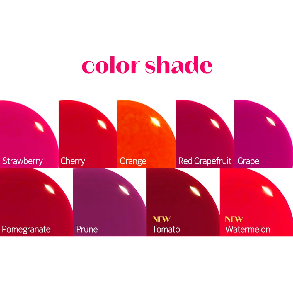 ETUDE Dear Darling Water Tint Cherry Ade trio display showing color variety