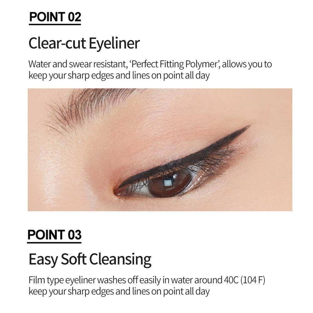 ETUDE Precision tip defines lashes with sharp edges