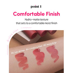 ETUDE Fixing Tint 19 Coral Breeze dry-down in 60 seconds for transfer-proof finish