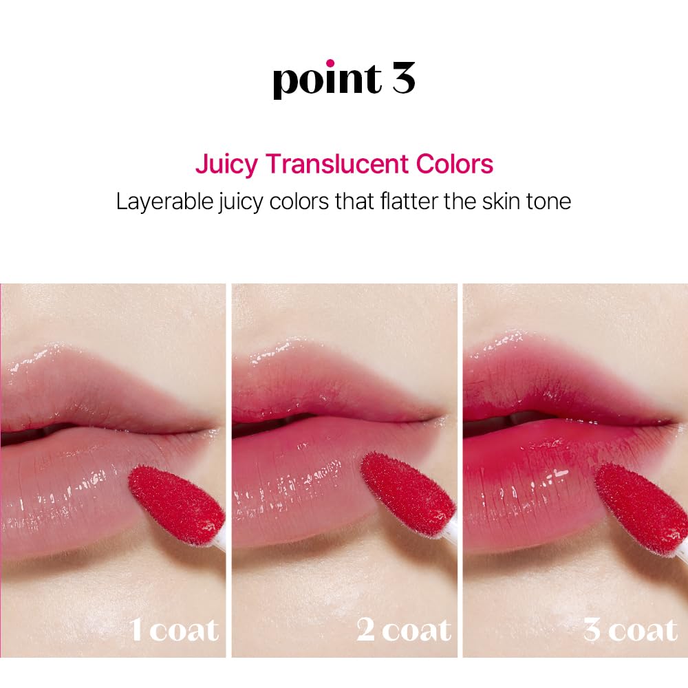 ETUDE Glow Fixing Tint 5 Mauvement layering tips for extended shine