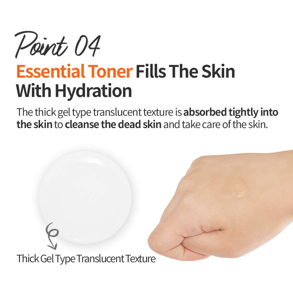 ETUDE Moistfull Toner applied with cotton pad for even coverage