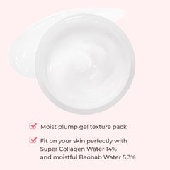 ETUDE Moistfull sleeping pack absorbed quickly, leaving refreshed morning skin