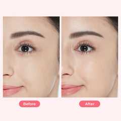ETUDE Moistfull sleeping pack swatch on skin, delivering dewy overnight moisture