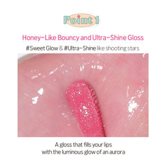 ETUDE Tarō Berry vegan gloss bottle highlights long-wear tint