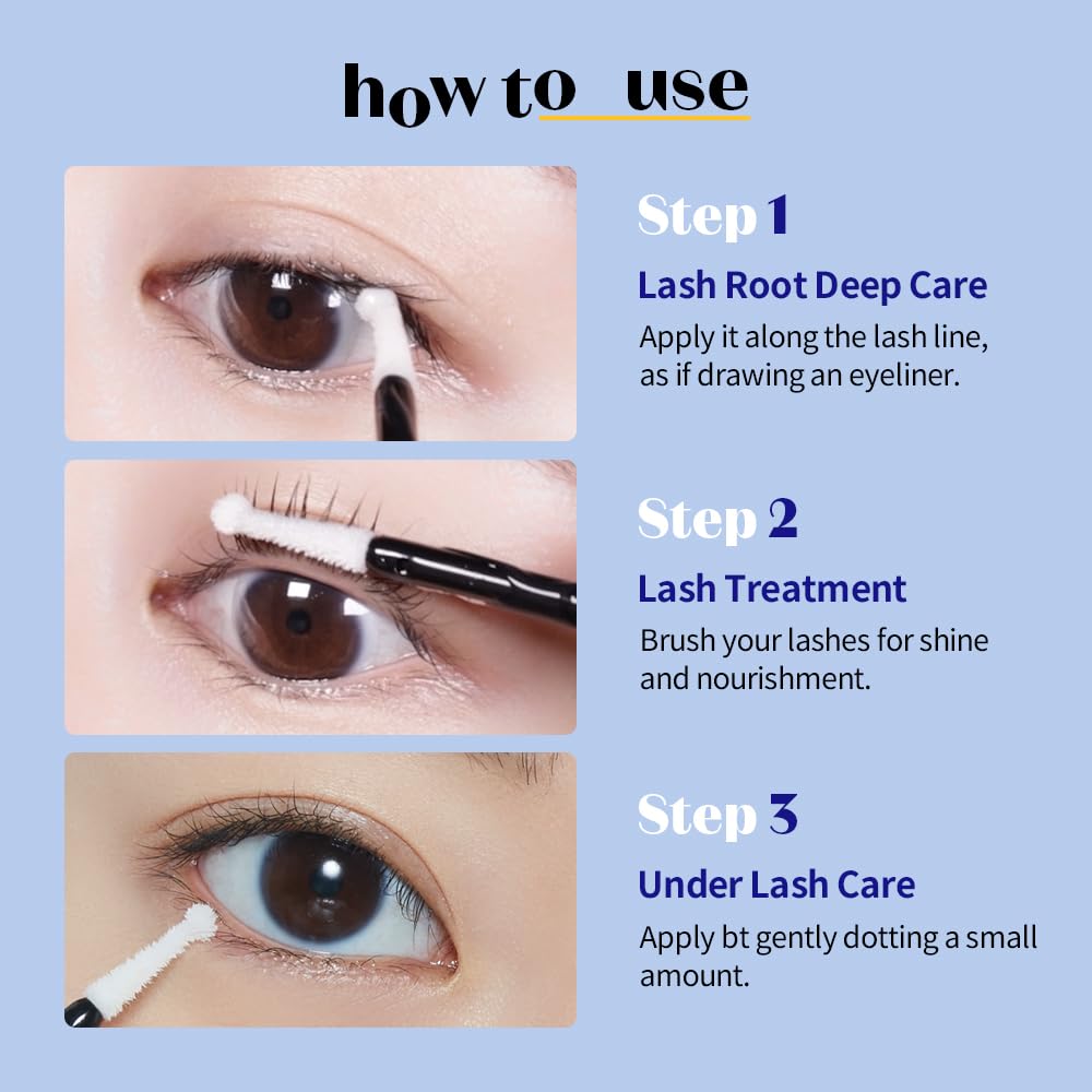 ETUDE Power Eyelash Ampoule ultra-slim tip enables easy application