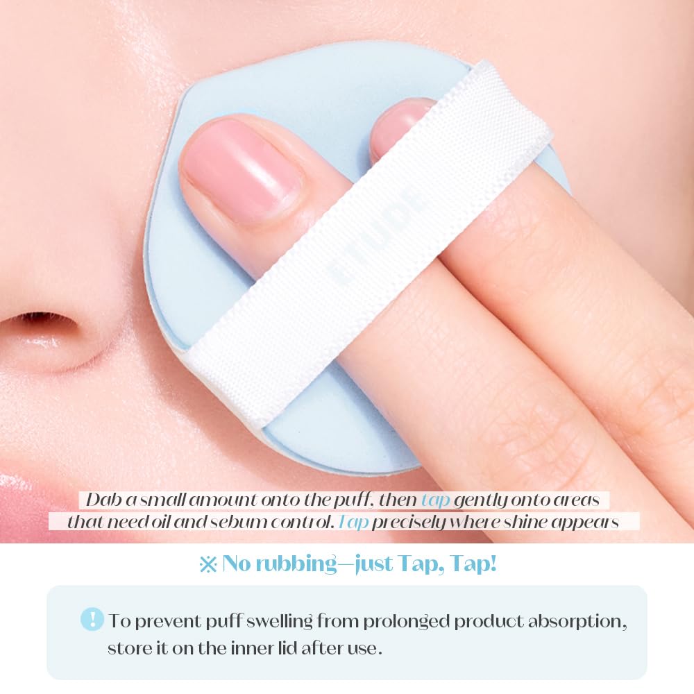 ETUDE SebumSoak jelly-balm texture prepares skin before makeup for smoother application.