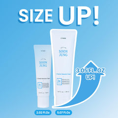ETUDE SoonJung2x cream close-up highlighting creamy texture and absorption