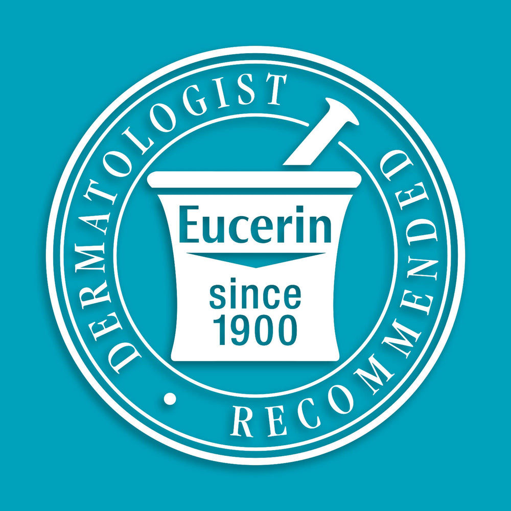 Eucerin balm fragrance-free formula noted on the packaging
