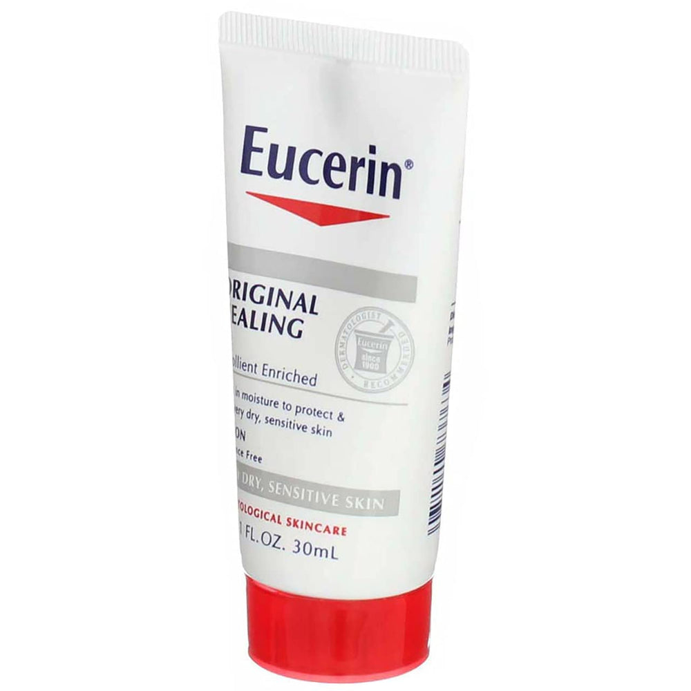 Fragrance-free label on Eucerin Original Moisturizing Lotion