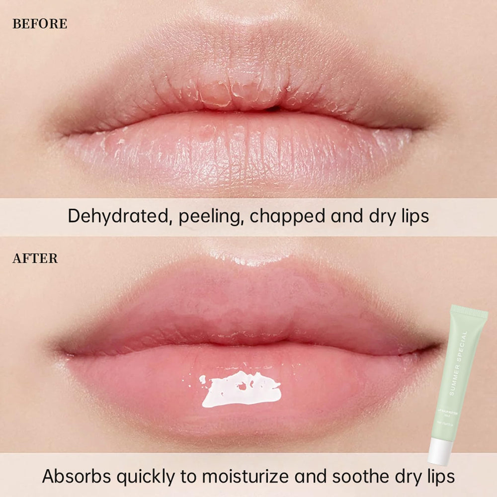 Eudivine lip butter guava gloss evokes tropical freshness with color.