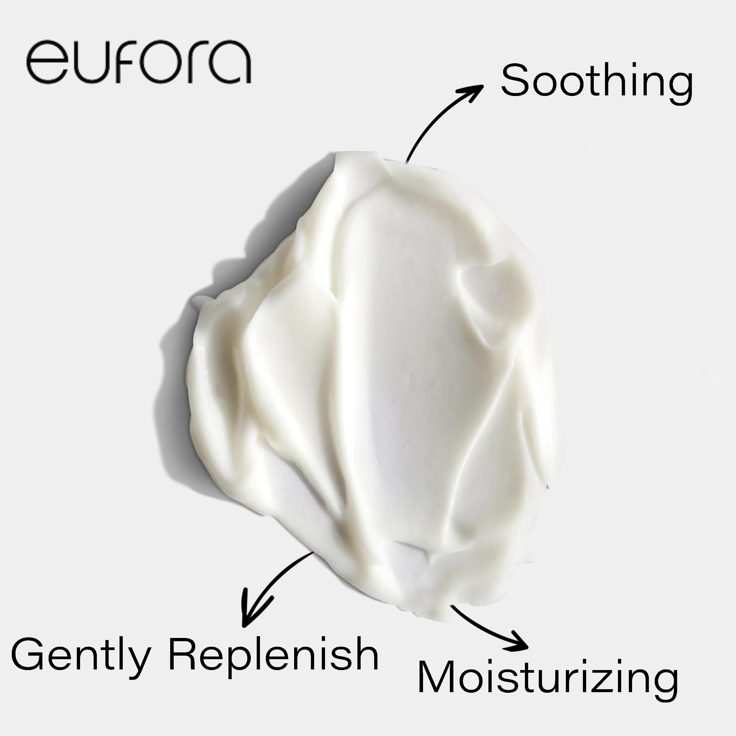 Blend of aloe, oats, and water lily in Eufora Aloetherapy formula.