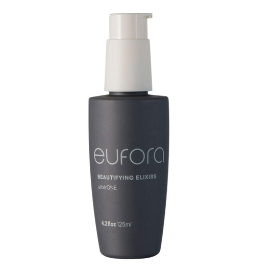 Eufora Elixirone bottle pour showcases radiant gloss