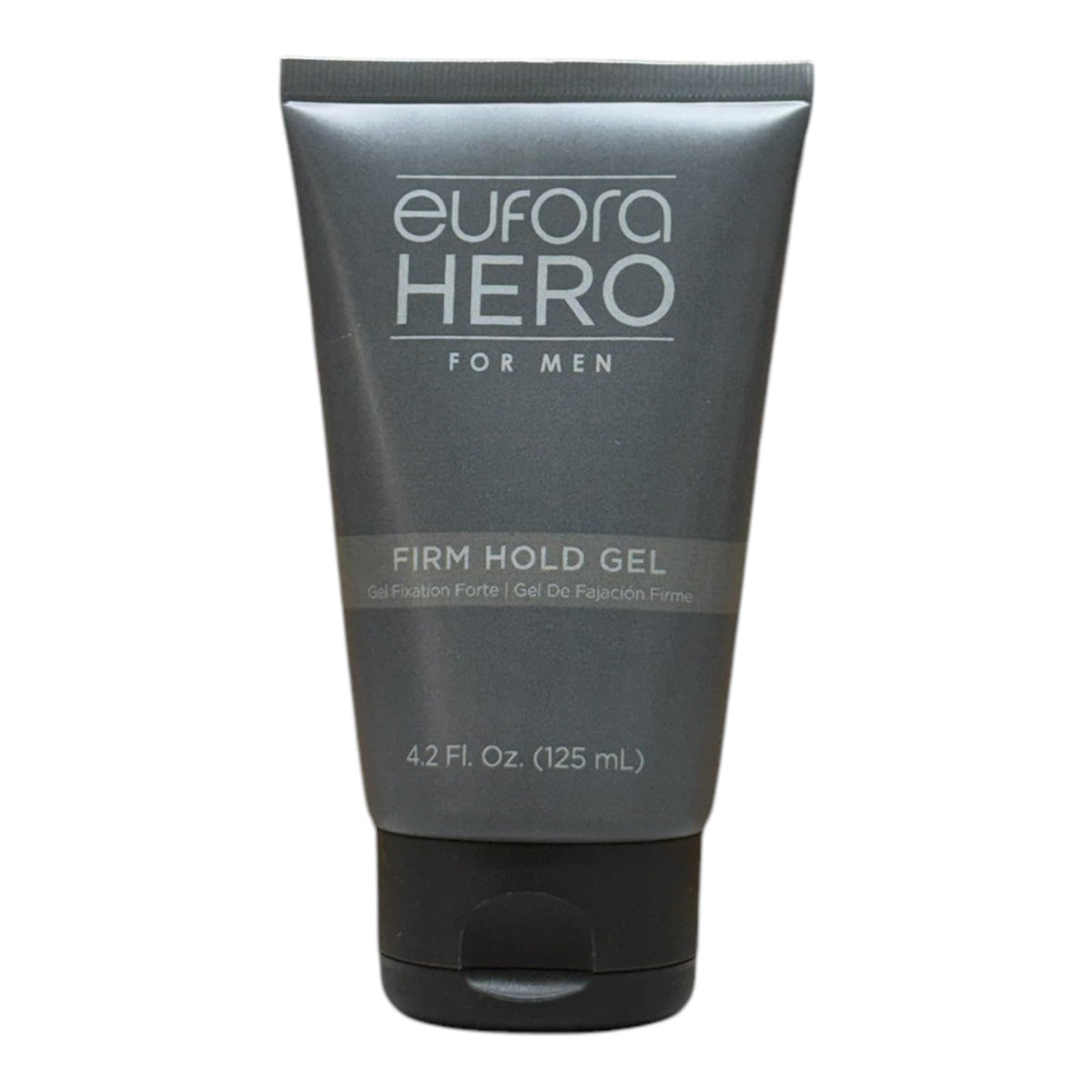 Eufora HERO Firm Hold Gel in a 4 oz bottle for strong hold styling.