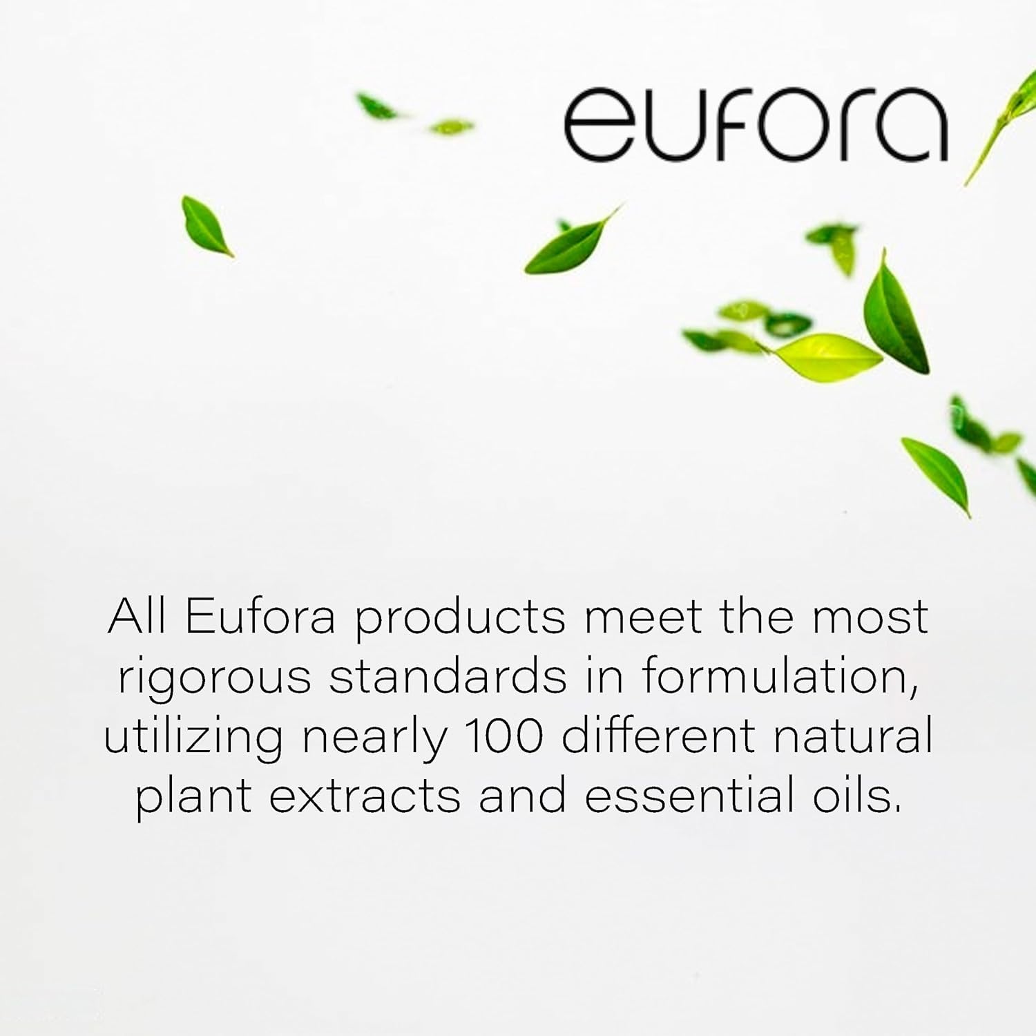 Hair protected during heat styling with Eufora Hydration Leave-In Conditioner.