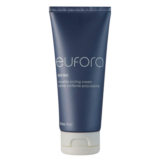 Eufora Refine 3oz product-packaging highlights lightweight hold and effortless definition.