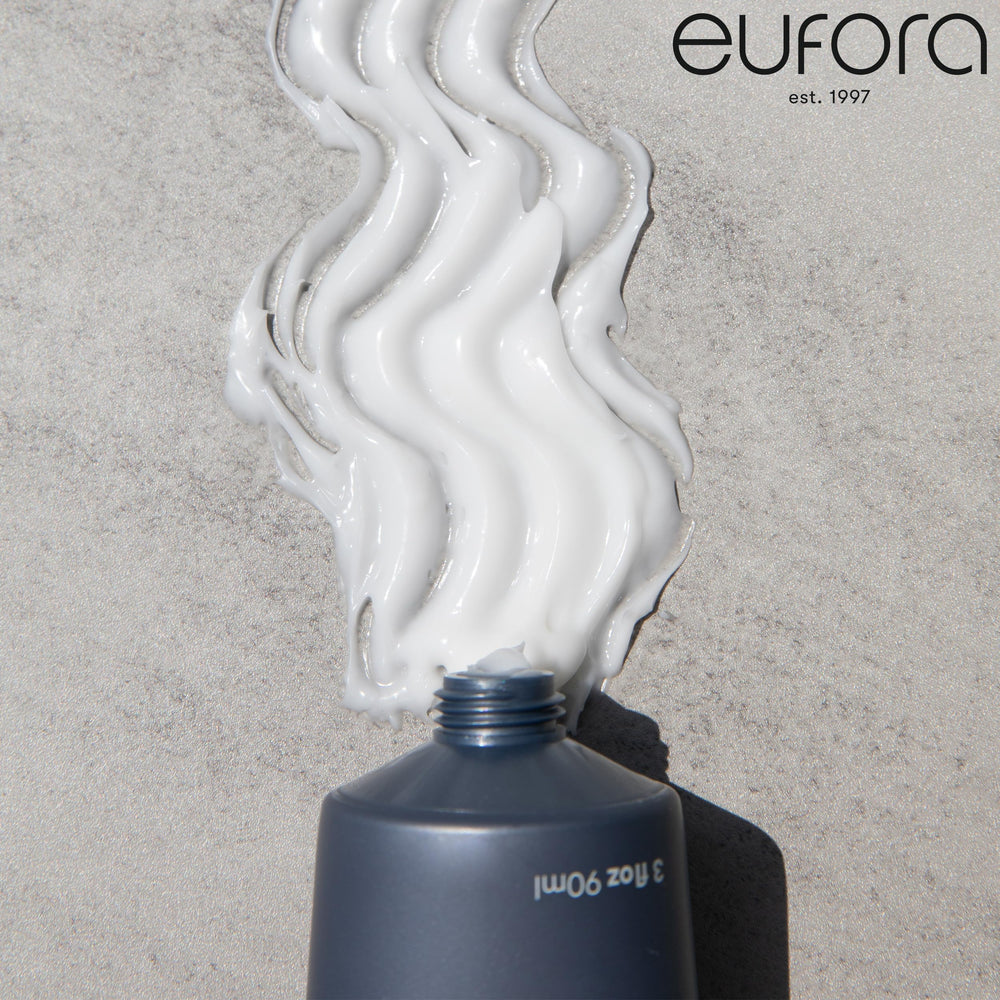 Eufora Refine light-hold formula supports flexible, natural-looking shape.