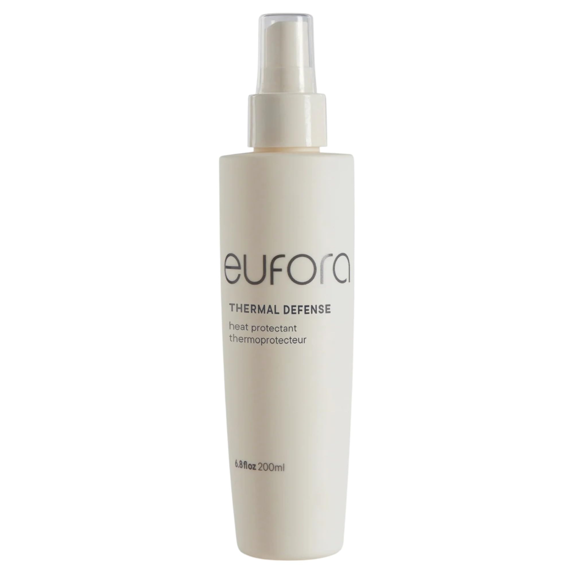 Eufora Thermal Defense Prep bottle protecting hair from heat up to 428°F for smoother styling